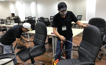 Giặt ghế văn phòng